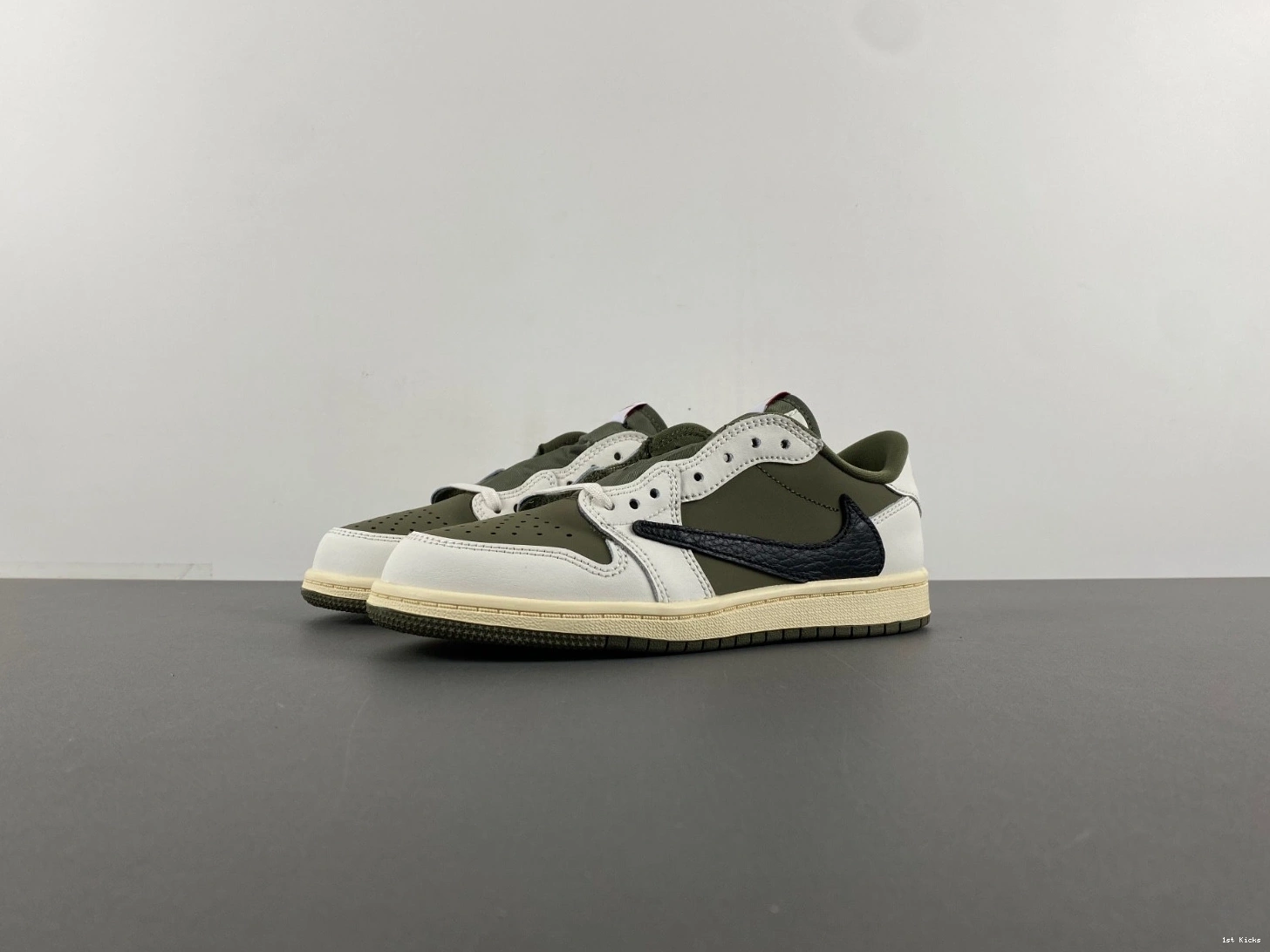 Medium Low Olive DO5442-200 Jordan  Retro OG Scott 1 Travis (PS) SP 0415